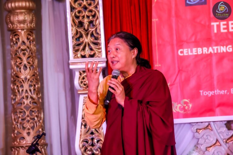 Voices of Wisdom: Spiritual Engagement at the Teej Festival 2025